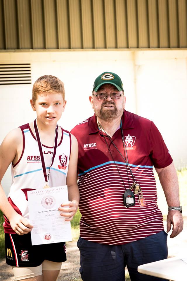 Year 38 Age Group Medal Award